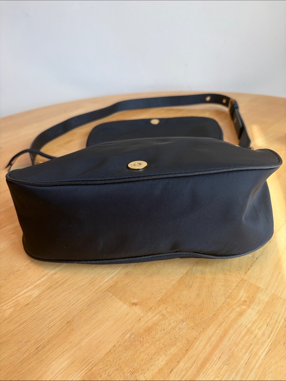 NWOT Marc Jacobs Leather Saddle Crossbody Bag in Black - Picture 5 of 13